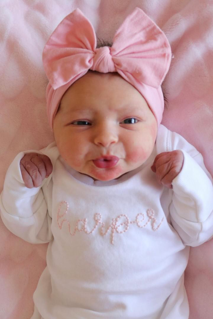 Newborn Gown & Hat