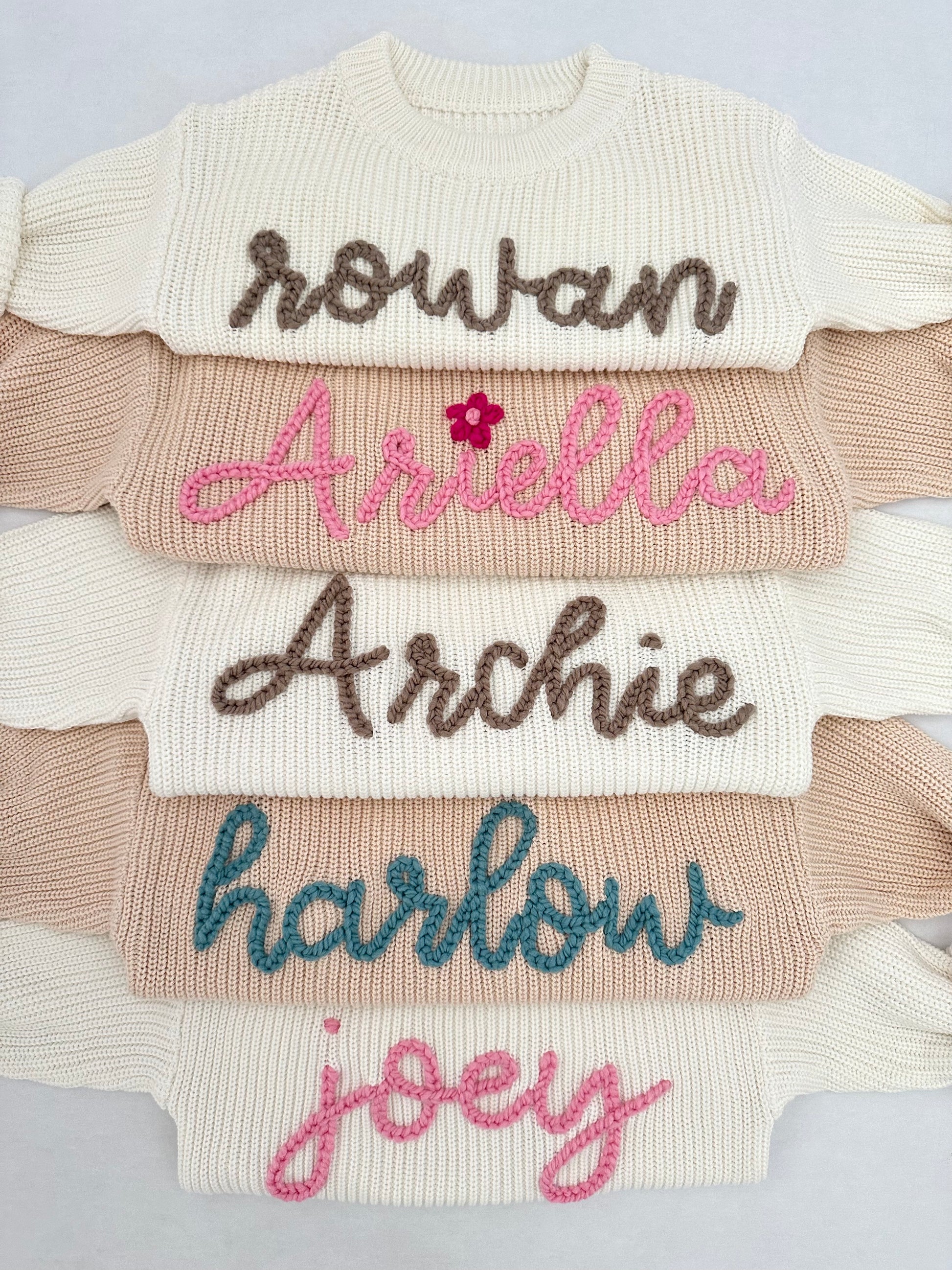 Customized Sweaters – Cora Jade