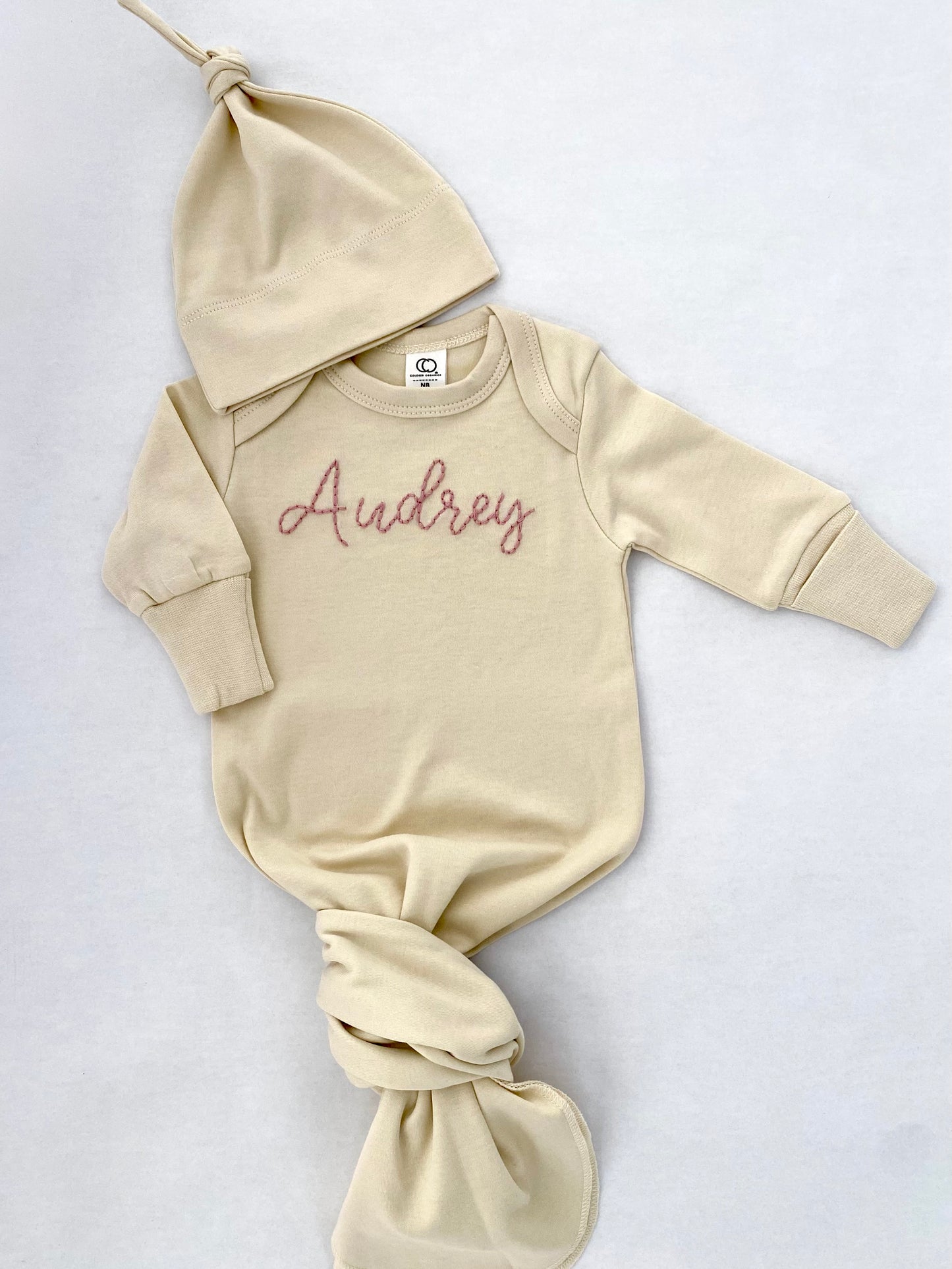 Newborn Gown & Hat